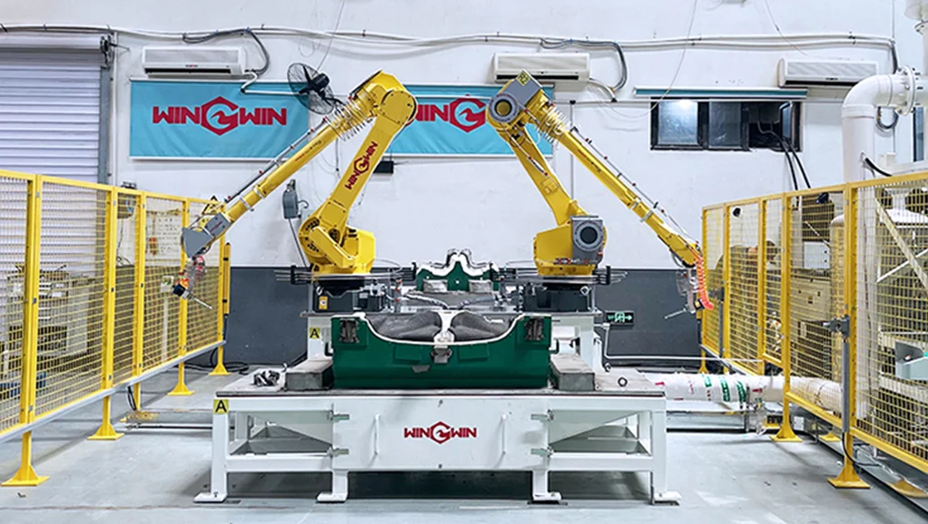 Компания WinWin Waterjet Cutting в партнерстве с FANUC Robotics устанавливает новый стандарт для инт