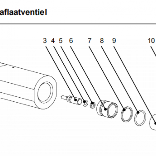 Уплотнительное кольцо Resato Waterjet, запасные части 1002839